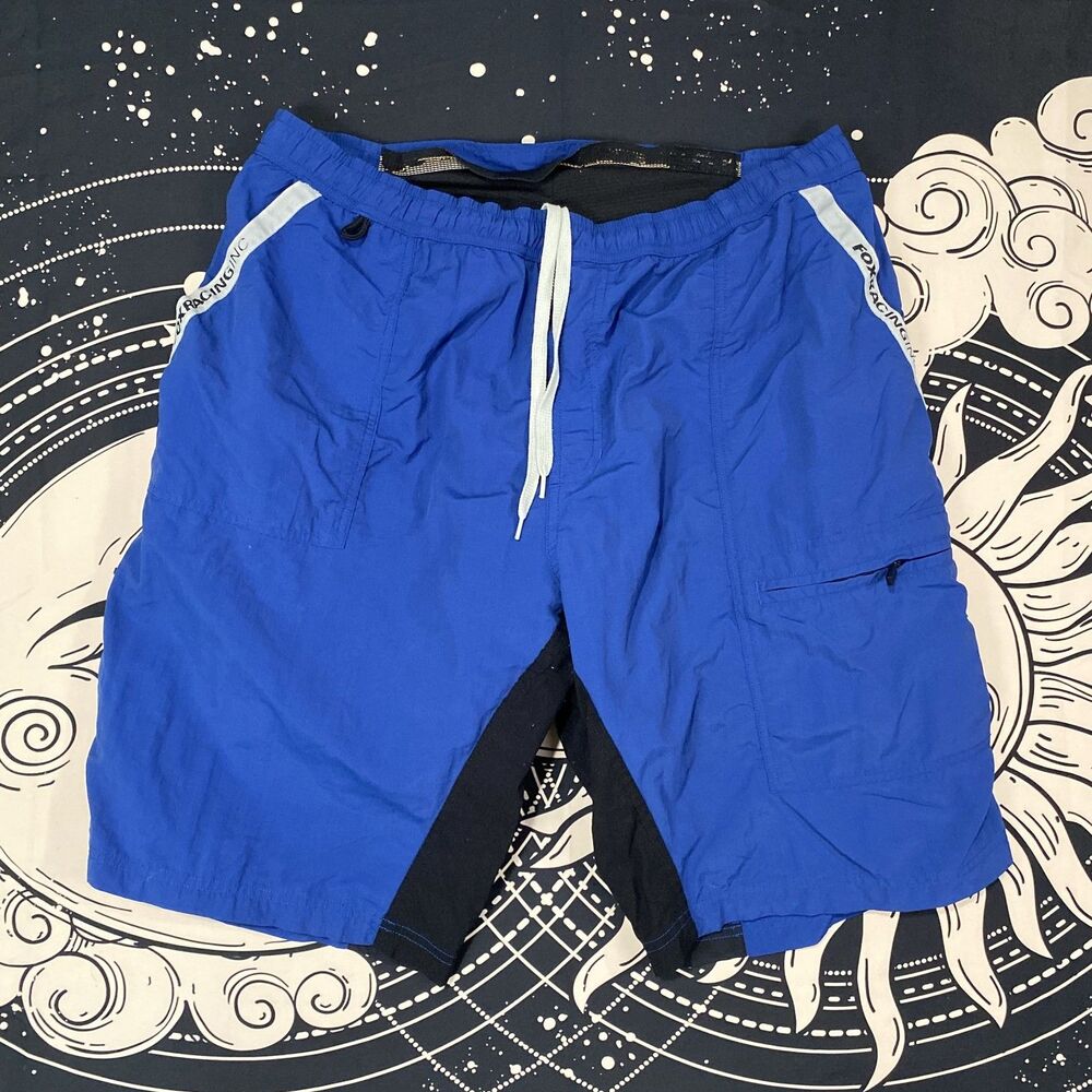 Fox Racing Board Shorts Mens XL Blue Motorcross Beach Summer Outdoor